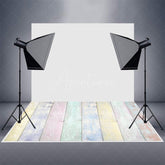 Aperturee - Candy Colorful Wood Rubber Floor Mat For Photography