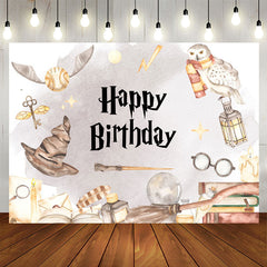 Aperturee - Magic Flaoting Things School Birthday Backdrop