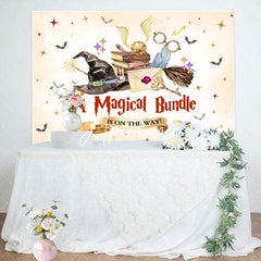 Aperturee - Magical Bundle Theme Cartoon Baby Shower Backdrop