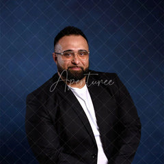 Aperturee - Magnum Dark Blue High End Photography Backdrop