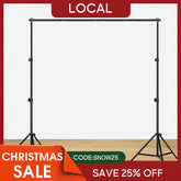 Aperturee - Metal 10x6.5ft/3x2m Adjustable Backdrop Stand With Clips