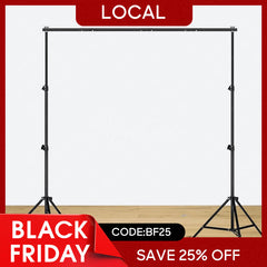 Aperturee - 10X10FT Metal Adjustable Photography Backdrop Stand