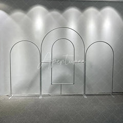 Lofaris Metal Chiara Stand Kit Arched Wall Backdrop Frame