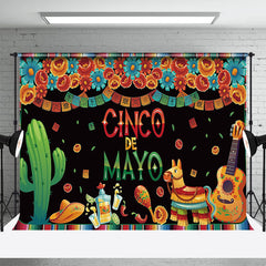 Aperturee - Mexican Cinco De Mayo Fiesta Party Backdrop