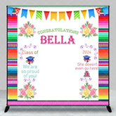 Aperturee - Mexican Fiesta Graduation Party Custom Backdrop