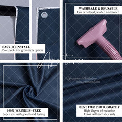 Aperturee - Midnight Blue Photo Shooting Collapsible Backdrop