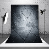 Aperturee - Modern Black Metal Texture Backdrop For Photo Studio