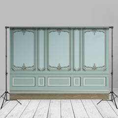 Aperturee - Modern Green Wall Portrait Photography Background