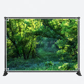 Aperturee - Natural Green Grassland Photography Spring Backdrop