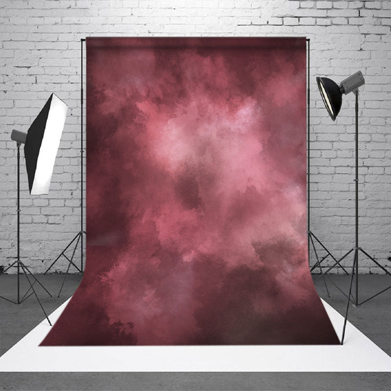 Aperturee - Oil Painting Pink Texture Backdrop For Photo Booth