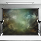 Aperturee - Old Master Green Vague Portrait Photography Backdrop