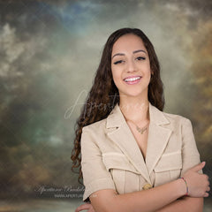 Aperturee - Old Master Grey Fine Art Portrait Texture Backdrop