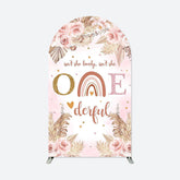 Aperturee - Onederful Boho 1st Birthday Semicircle Arch Backdrop