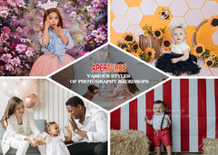 Aperturee - Outdoor Bucket In Forest Newborn Photography Backdrop