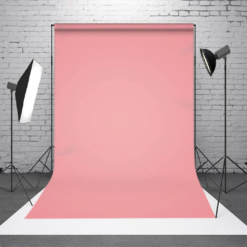 Aperturee - Peach Pink Baby Girl Shoot Studio Solid Backdrop