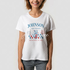 Aperturee - Personalized 4th Of July Family Reunion T-Shirt