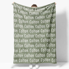 Lofaris Personalized Blanket Name Funny Letter For Boys Gift
