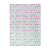 Lofaris Personalized Designed Name Soft Blanket For Souvenir