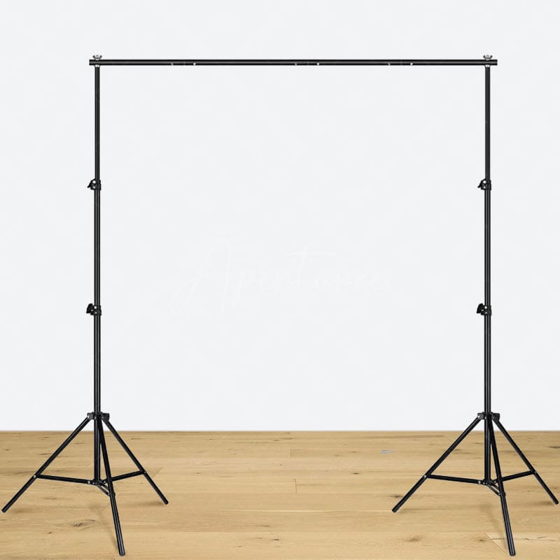 Aperturee - Adjustable 6.5x6.5ft/2x2m Photo Backdrop Background Stand With Carry Bag