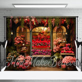 Aperturee - Photography Dark Color Roses Shop Spring Backdrop