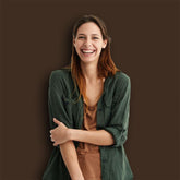 Aperturee - Photography Studio Headshots Solid Brown Backdrop