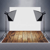 Aperturee - Vignetting Wooden Texture Photo Rubber Floor Mat