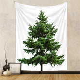 Aperturee - Pine Tree Outdoor Christmas Tapestry Wall Hanging