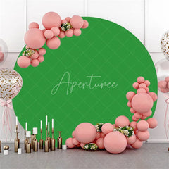 Aperturee - (Ship In 24HR) Green Screen Round Party Backdrop for Photography