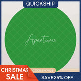 Aperturee - (Ship In 24HR) Green Screen Round Party Backdrop for Photography