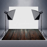 Aperturee - Vignetting Timber Board Wood Photo Rubber Floor Mat