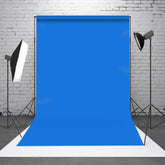 Aperturee - Professional Solid Blue Portrait Photo Booth Backdrop