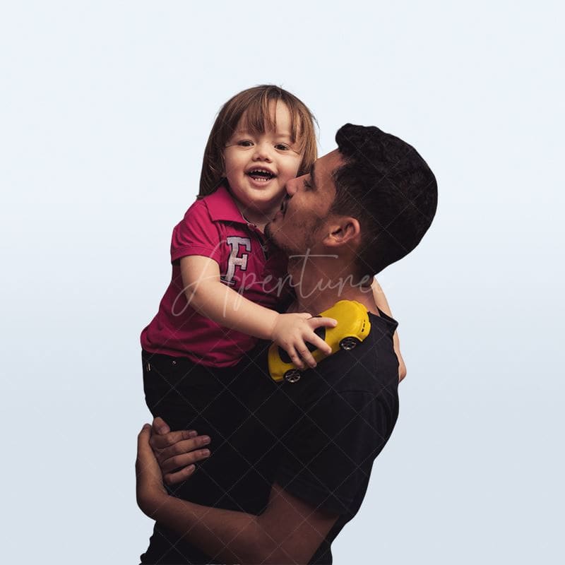 Aperturee - Pure White Solid Color Portrait Photo Booth Backdrop