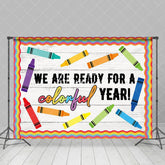 Aperturee - Ready For A Colorful Year Back To School Backdrop
