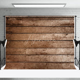 Aperturee - Real Rustic Style Wood Texture Portrait Backdrop
