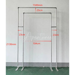 Lofaris Rectangle Open Arch Frame Backdrop Stand Party Prop