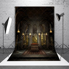 Aperturee - Retro Marble Building Sacrifice Photography Backdrop