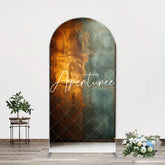 Aperturee - Retro Wall Abstract Arch Backdrop Cover For Photography