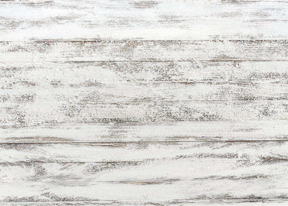 Aperturee - White Peeling Paint Wood Rubber Floor Mat For Photo