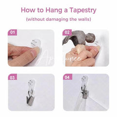 Aperturee Rick And Morty Funny Anime Still Life Wall Tapestry