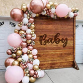 Aperturee Rose Gold 148 Pack Balloon Arch Kit | Party Decorations - White