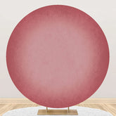 Aperturee - Round Red Pink Gradient Texture Birthday Backdrop