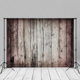 Aperturee - Rustic Shabby Black Wood Texture Photoshoot Backdrop