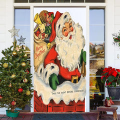 Aperturee - Santa Smokestack Gift Pack Christmas Door Cover