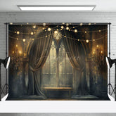 Aperturee - Scary Retro Room Light Strip Backdrop For Halloween