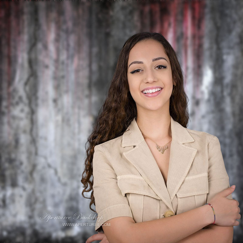 Aperturee - Scary Bloody Dilapidated Walls Halloween Backdrop