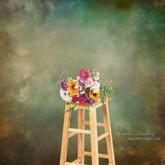 Aperturee - Shabby Old Master Maternity Texture Photo Backdrop