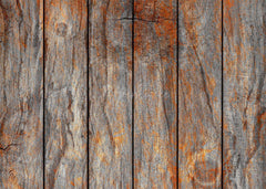 Aperturee - Peeling Paint Rough Wood Texture Rubber Floor Mat