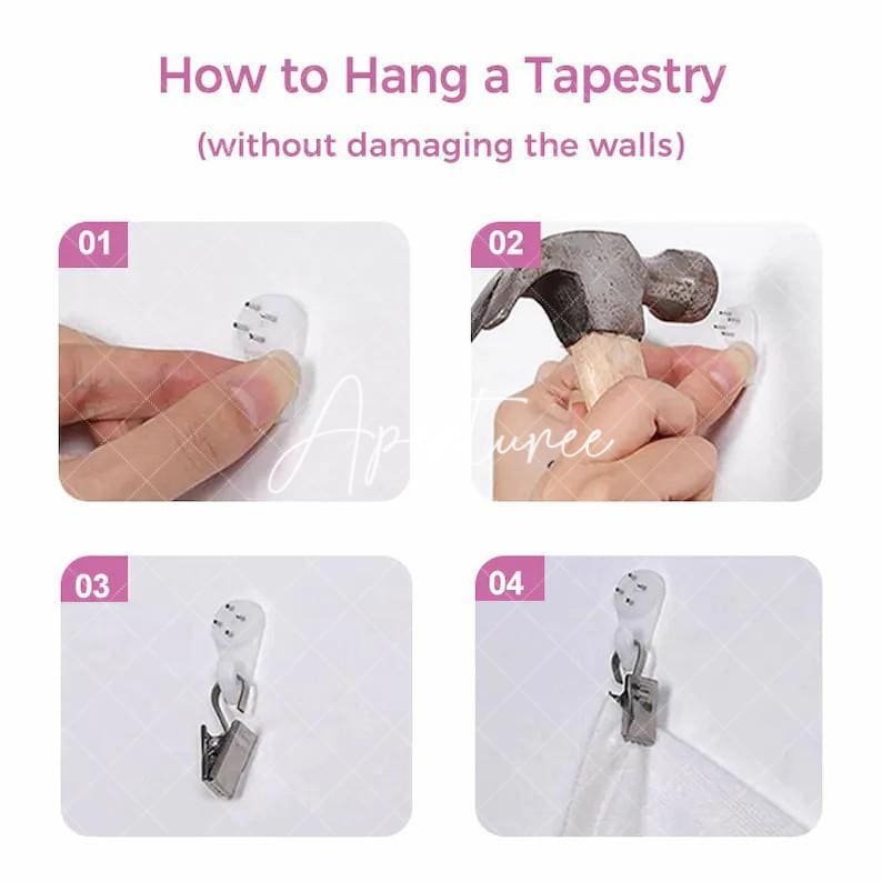 Aperturee Green Nature Forest 3D Printed Landscape Wall Tapestry