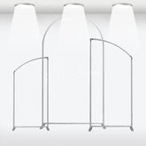 Aperturee - Aperturee Heavy Duty Chiara Arched Frame 3 Piece Set Stands With Carrying Bag for Party Wedding Event Decor