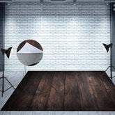 Aperturee - Smoked Color Baby Photography Wooden Rubber Floor Mat